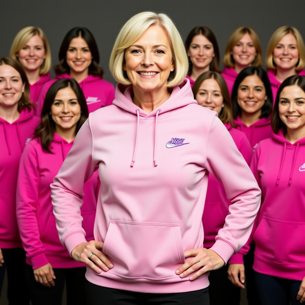 Nike Women's Pink Pullover Hoodie Small –‎ Special Edition Skateboard Turtle